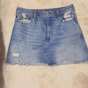 Abercrombie denim mini skirt